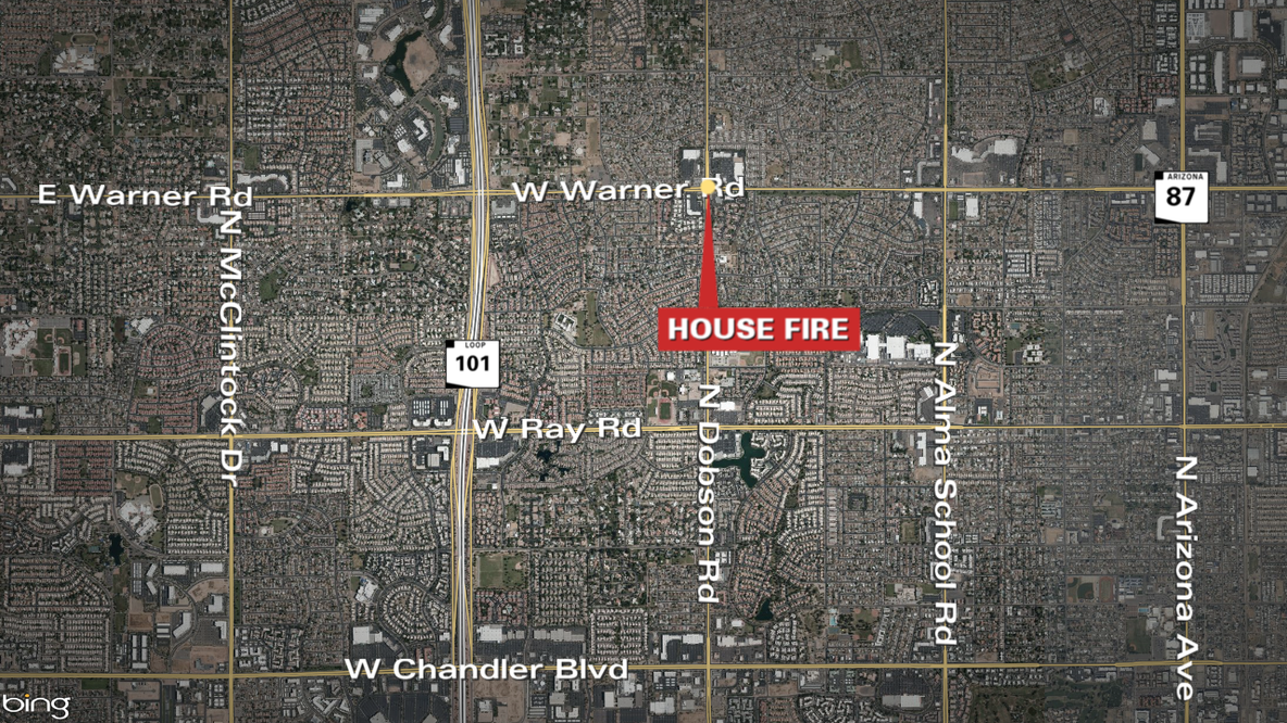 Woman, 2 pets found dead inside Chandler house fire