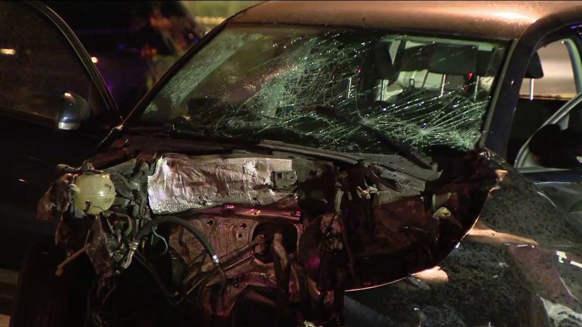 1 dead, 3 critically hurt in fiery Phoenix crash