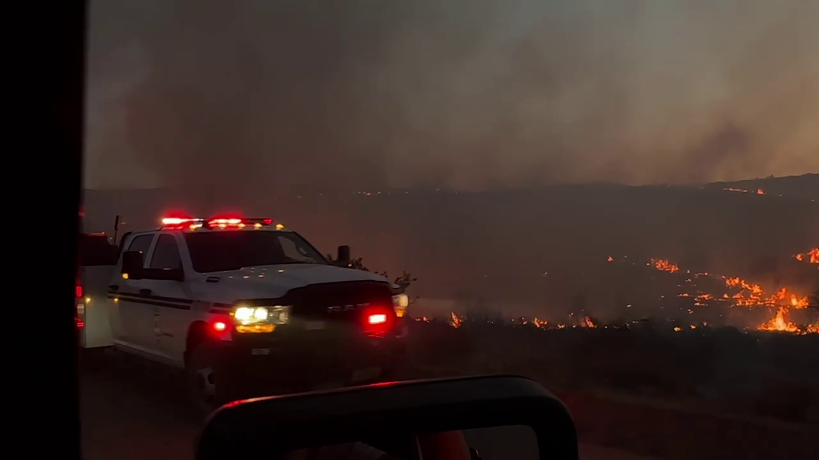 Bronco Fire: Brush fire burns in Tonto National Forest