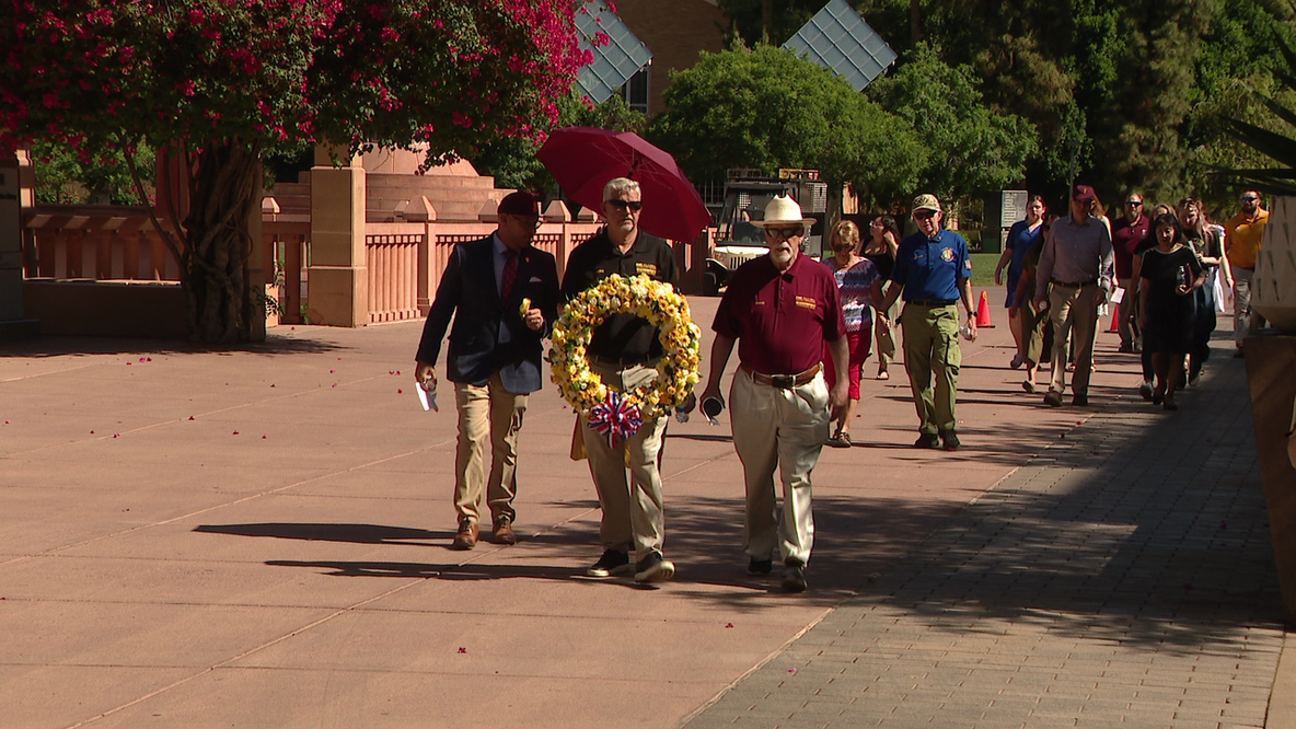 ASU Memorial Day ceremony honors fallen Sun Devils