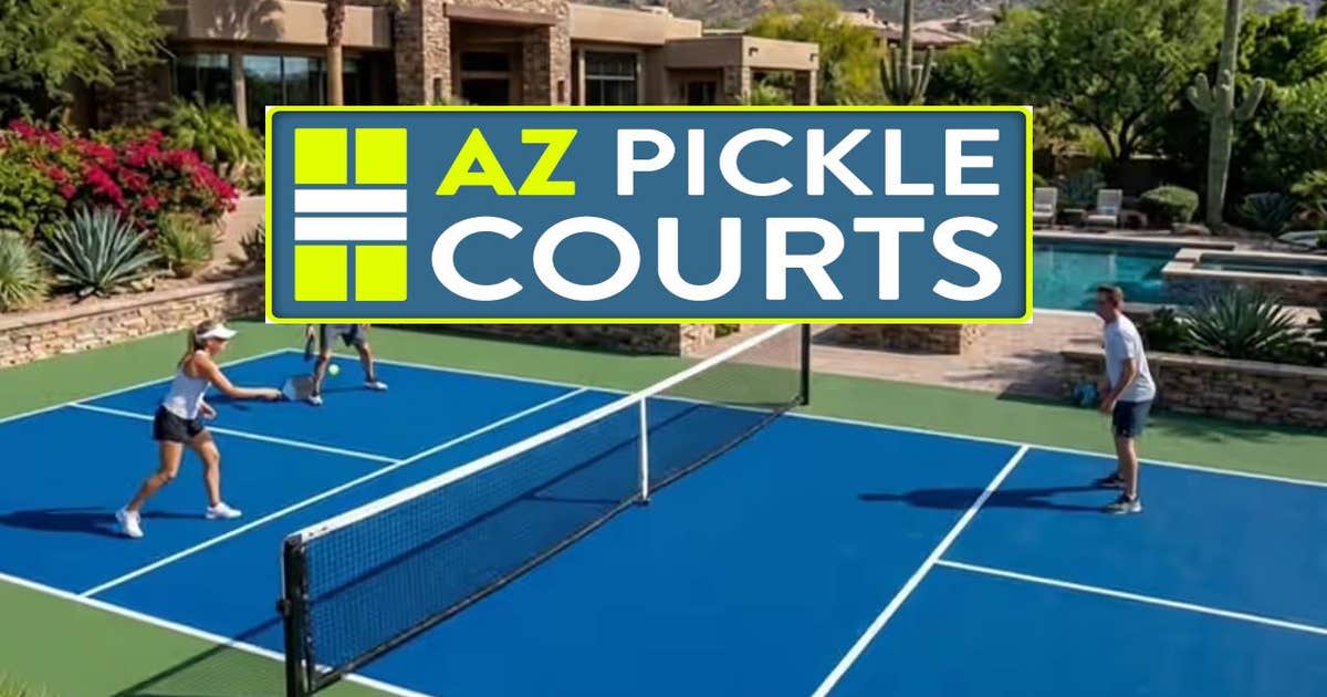 The Ultimate Backyard Flex How AZ Pickle Courts is Bringing US Open-Grade Technology to Your Home