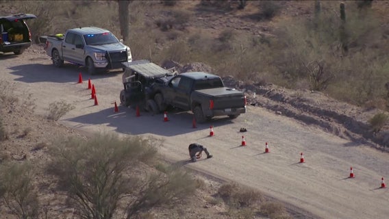 9 hospitalized after crash involving pickup truck and UTV