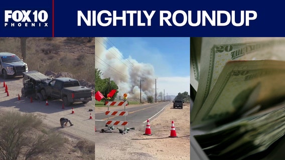 Crews continue to battle Hazen Fire; head-on crash sends 9 to the hospital | Nightly Roundup