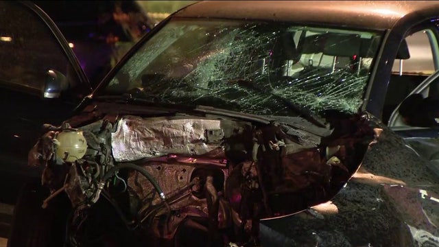 1 dead, 3 critically hurt in fiery Phoenix crash