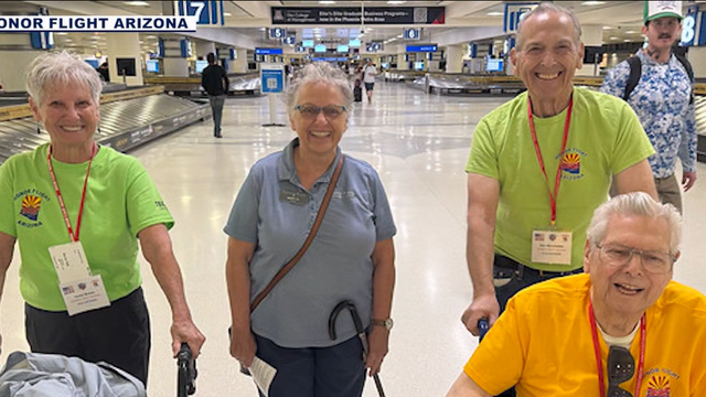 'It is so moving': Veterans head to national monuments on Honor Flight Arizona