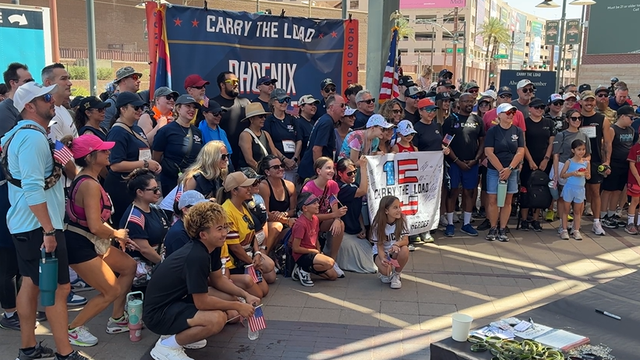 Phoenix 'Carry the Load' walk honors fallen military members for Memorial Day