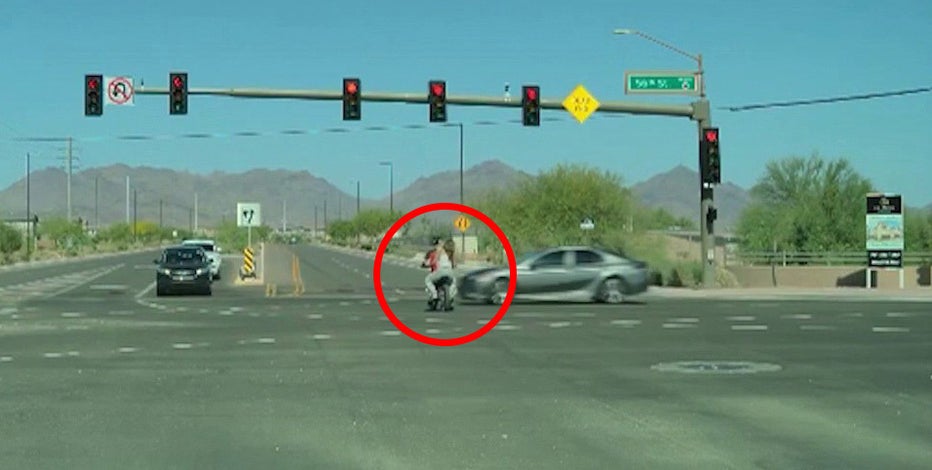 E-bike laws under scrutiny after close call at Phoenix intersection
