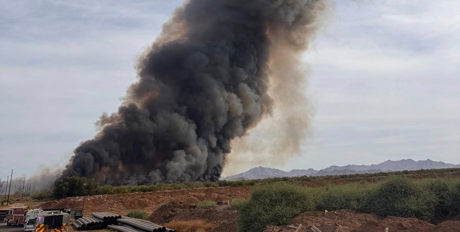 Hazen Fire: Crews still working to contain fast-moving blaze in the Buckeye area