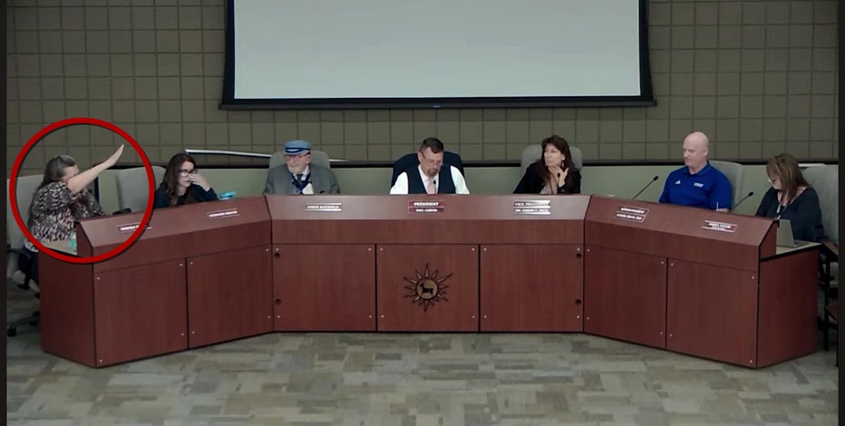 Nazi salute during Arizona school board meeting sparks condemnation