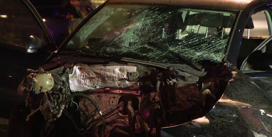 1 dead, 3 critically hurt in fiery Phoenix crash