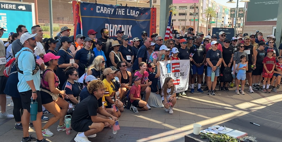 Phoenix 'Carry the Load' walk honors fallen military members for Memorial Day