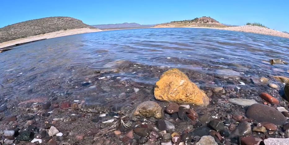 Roosevelt Lake water levels drop to 43% capacity after record low runoff