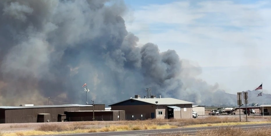 Hazen Fire: Crews still working to contain fast-moving blaze in the Buckeye area