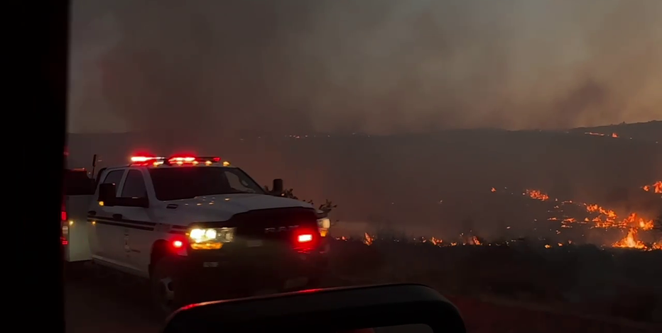Bronco Fire: Brush fire burns in Tonto National Forest