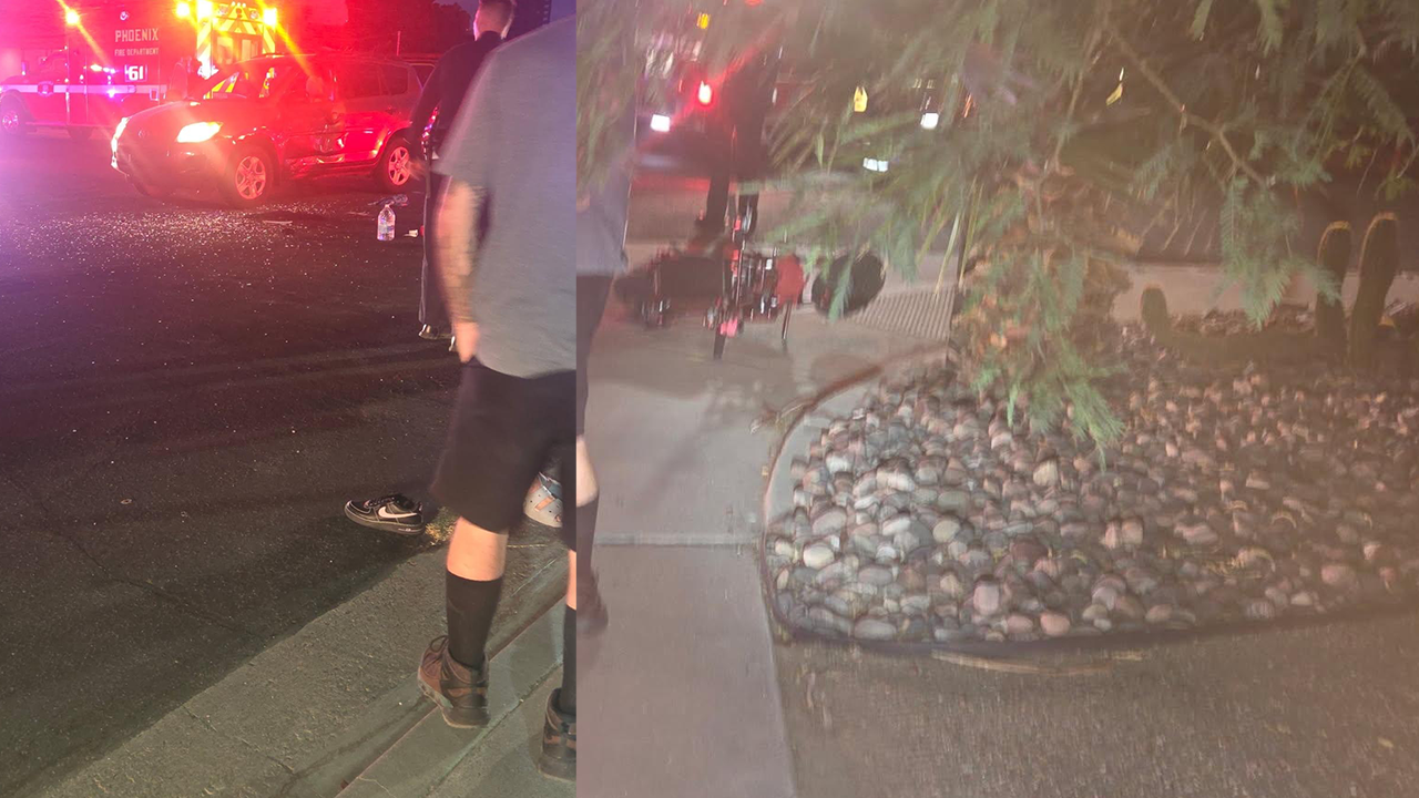 'Call 911': Teens on e-bike injured in Phoenix crash after reportedly running stop sign