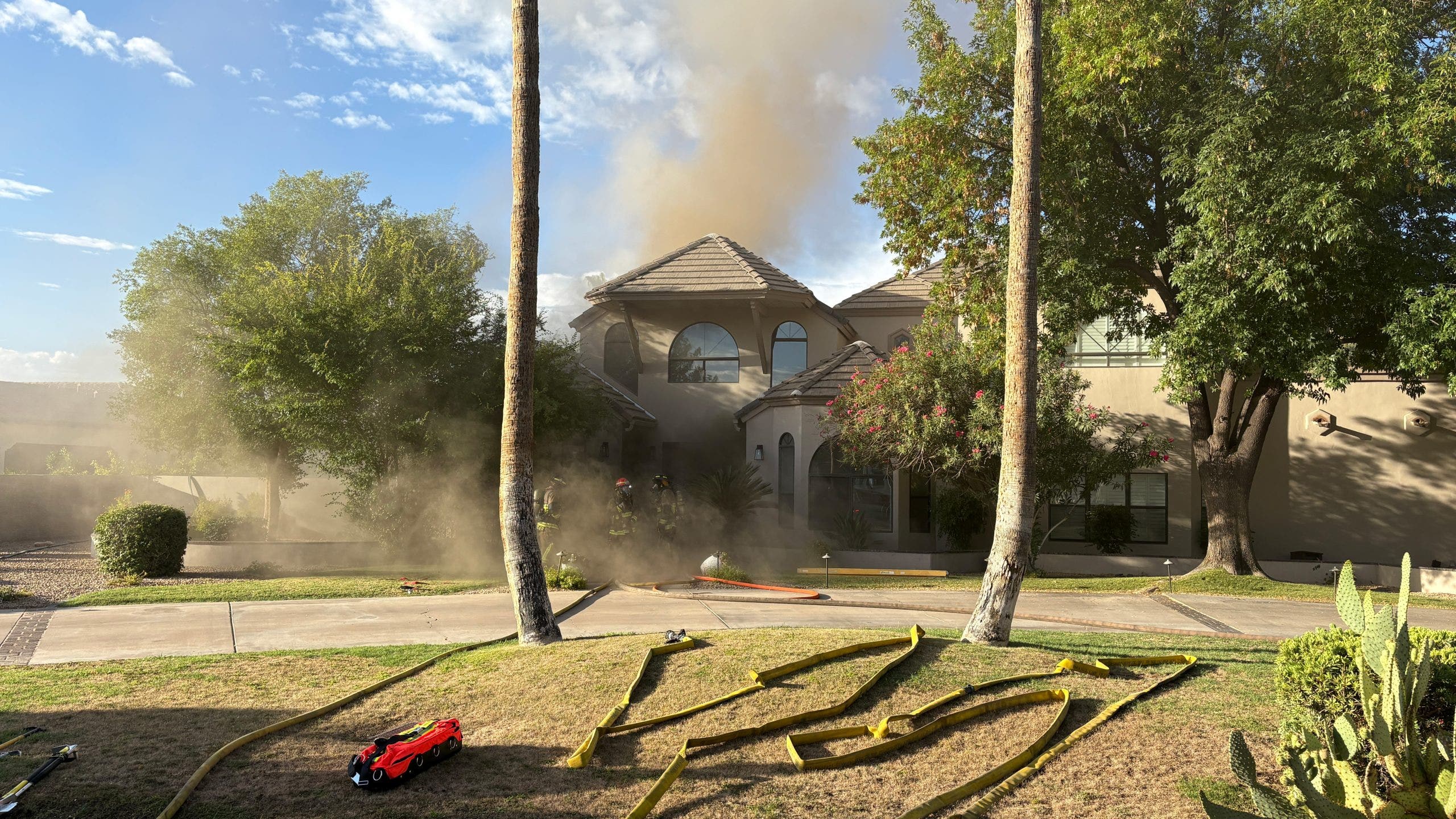 House fire in Paradise Valley leaves 4 displaced