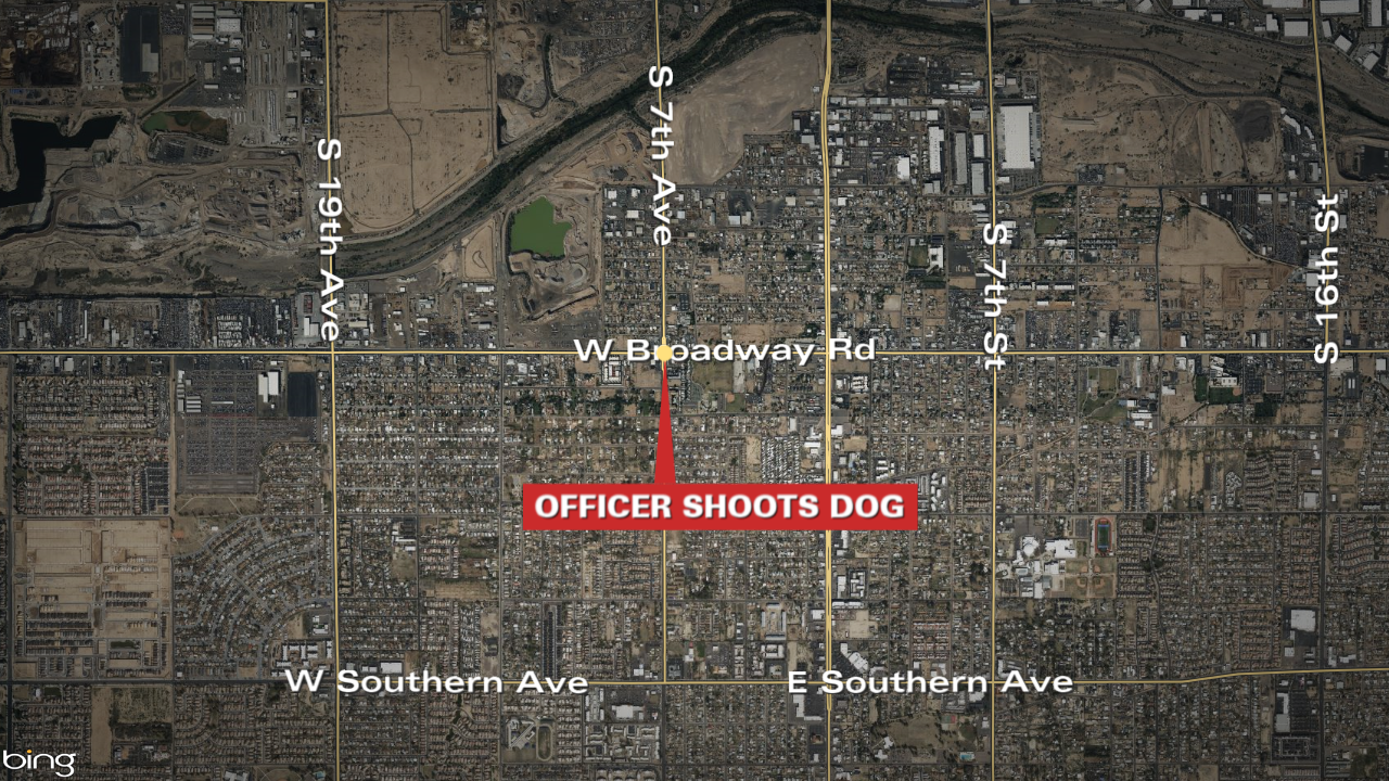 Phoenix Police officer shoots dog after being bit during investigation, PD says