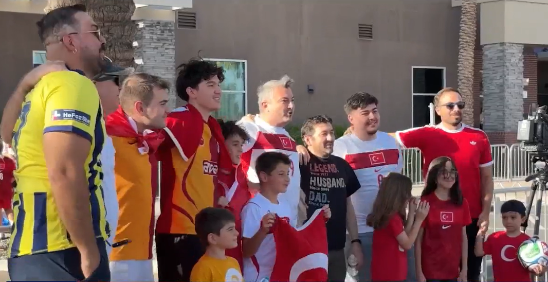 Turkish men's national soccer team arrives in Mesa for World Cup training
