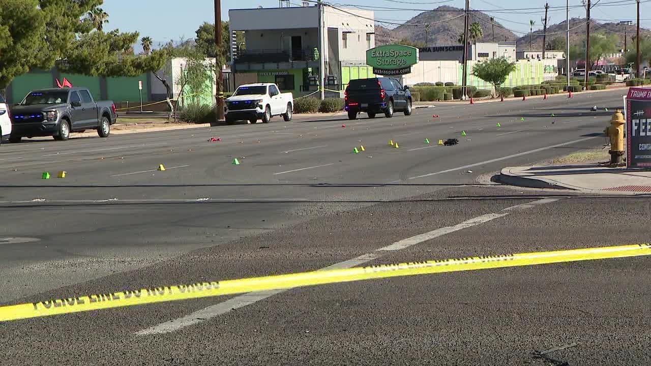 Bicyclist dead following crash in north Phoenix, driver in custody