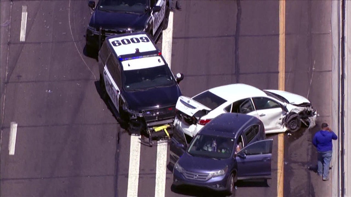 Man in custody following pursuit and Loop 202 crash: Mesa PD