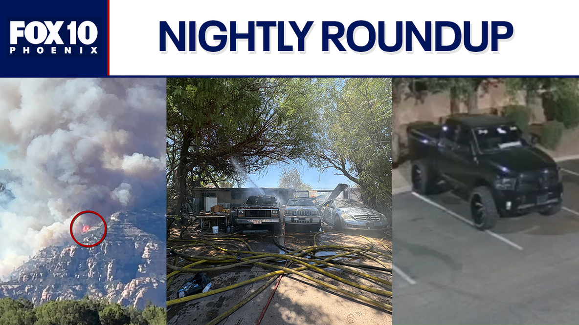 Arizona fires: Several critical in house blaze; wildfire forces evacuations | Nightly Roundup