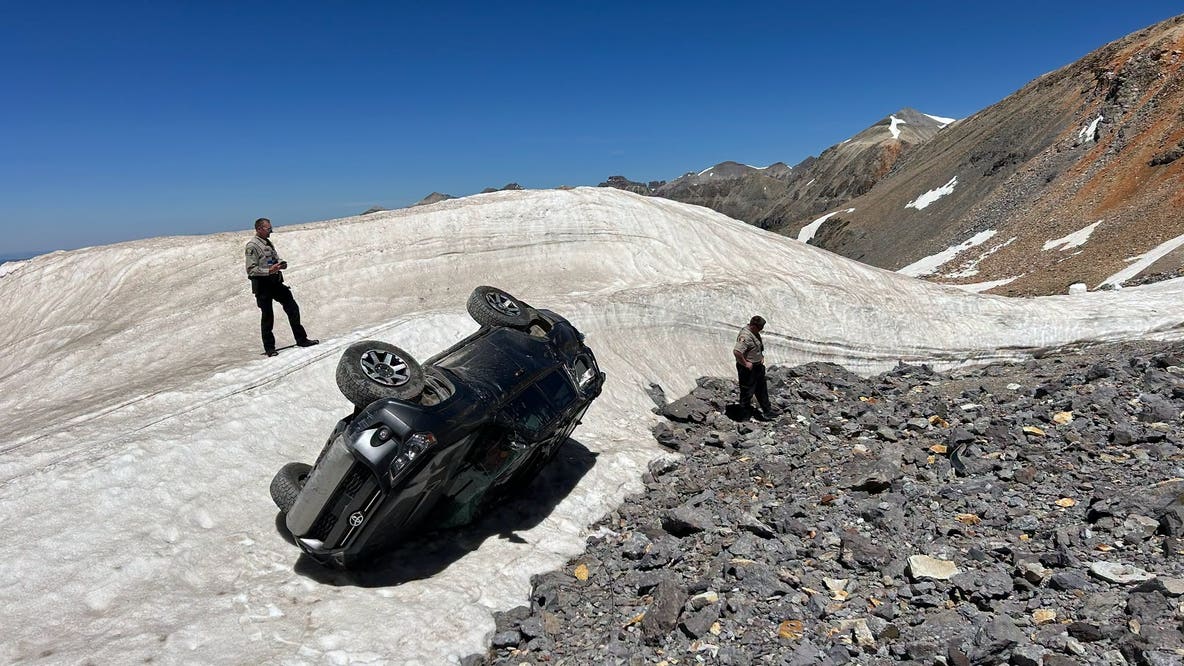 Phoenix man survives harrowing SUV rollover on closed icy mountain pass in Colorado
