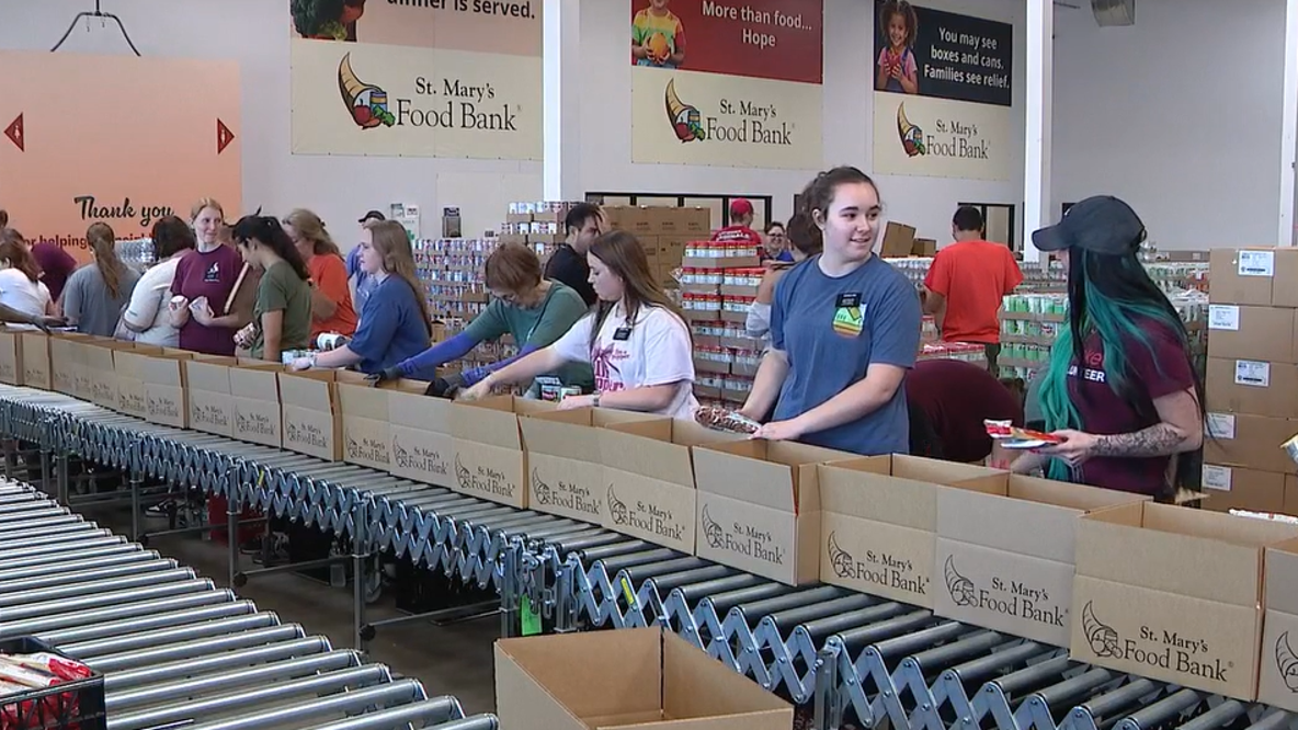 Earnhardt Auto Centers donates 75,000 meals to St. Mary's Food Bank