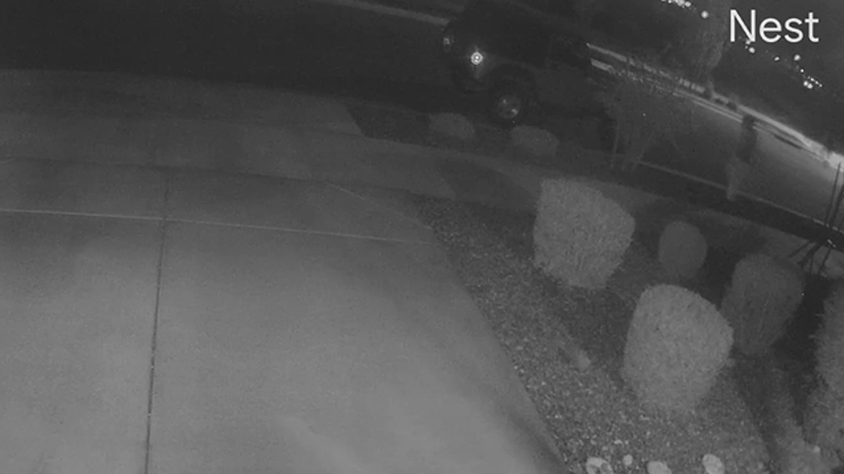 Surprise tire slashing caught on camera delays resident's cross-country move