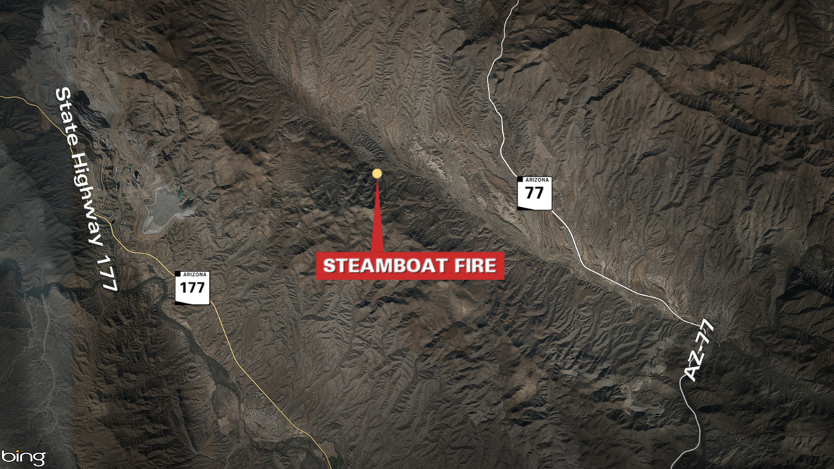 Steamboat Fire: Evacuations ordered for two Gila County communities as wildfire grows