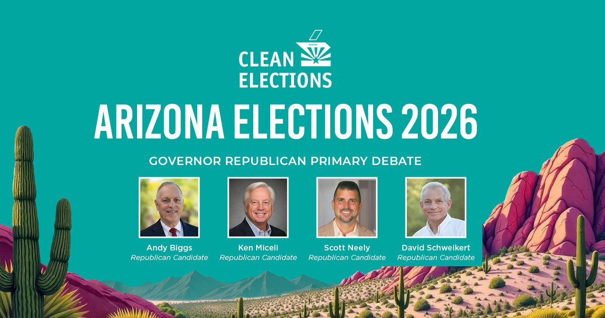 2026 Election: Republican Arizona gubernatorial primary candidates debate