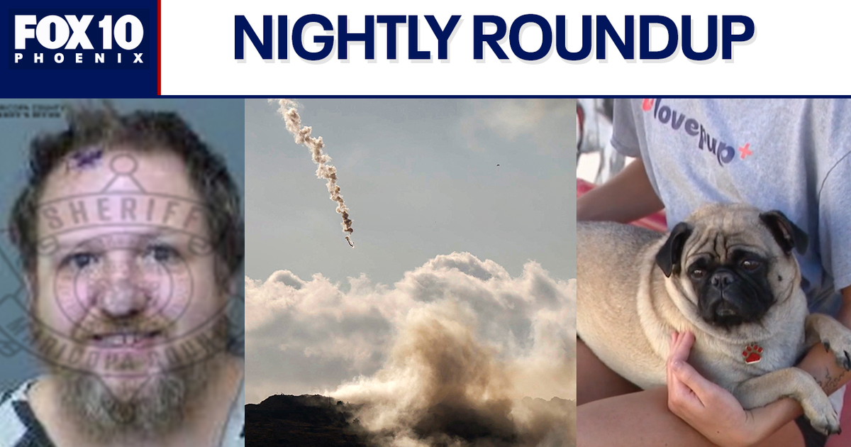 From a peace deal being signed, ending the conflict between the U.S. and Iran, to a Mesa neighbor dispute ending in a man's arrest, here's a look at your top stories on FOX10Phoenix.com for Sunday, June 14, 2026.