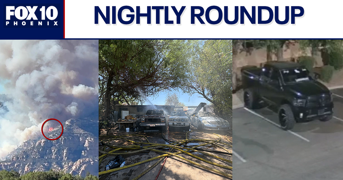 Arizona fires: Several critical in house blaze; wildfire forces evacuations | Nightly Roundup