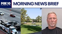 Fiery crash on Loop 101 kills driver; body found floating in Phoenix pond l Morning News Brief