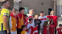 Turkish men's national soccer team arrives in Mesa for World Cup training