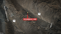 Steamboat Fire: Evacuations ordered for two Gila County communities as wildfire grows