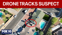 Drone tracks Glendale purse snatching suspect driving backwards to escape police