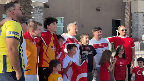 Turkish men's national soccer team arrives in Mesa for World Cup training