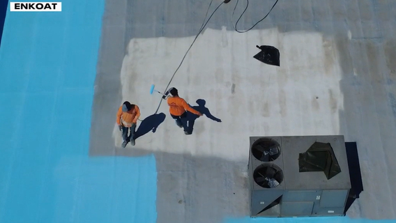 Arizona roofing paint company cools World Cup bleachers