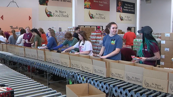 Earnhardt Auto Centers donates 75,000 meals to St. Mary's Food Bank