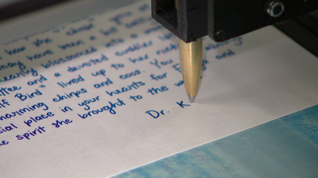 Tempe company uses robots to write 30,000 custom letters daily