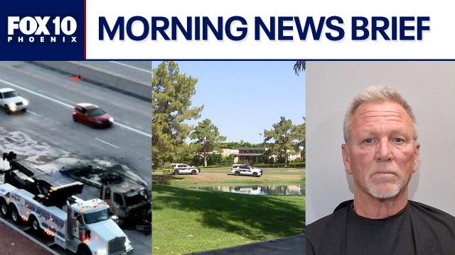 Fiery crash on Loop 101 kills driver; body found floating in Phoenix pond l Morning News Brief