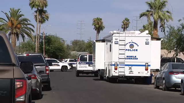 Morning gunfire inside south Phoenix home leaves 3 shot