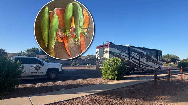 Crops and robbers: Arizona cops seize RV full of stolen corn