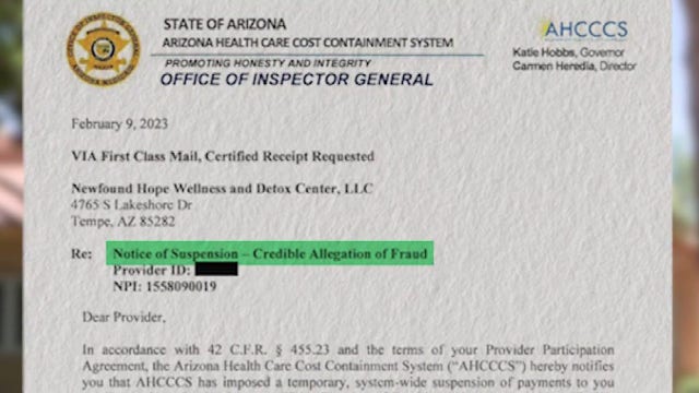 FBI investigating AZ behavioral health provider with alleged ties to CEO who ran suspended clinic