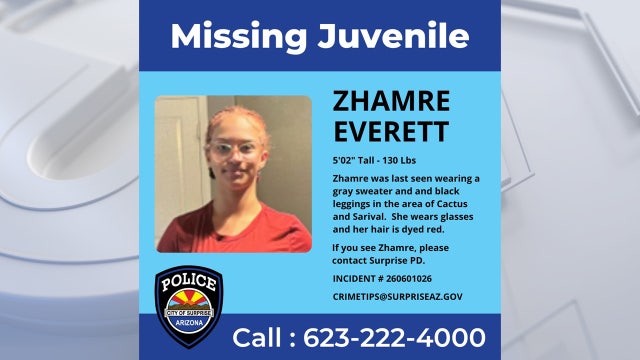 Arizona missing persons cases - 2026