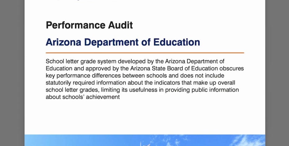 Arizona school grading system faces major reform after state audit exposes low proficiency scores