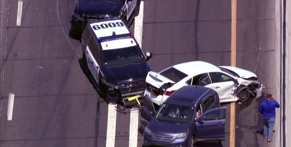 Man in custody following pursuit and Loop 202 crash: Mesa PD