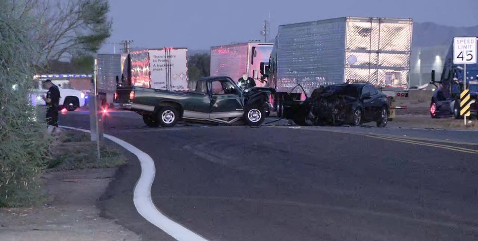 Woman extricated from car following west Phoenix crash: FD