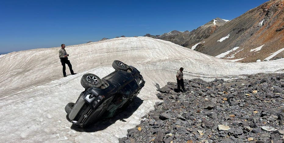 Phoenix man survives harrowing SUV rollover on closed icy mountain pass in Colorado