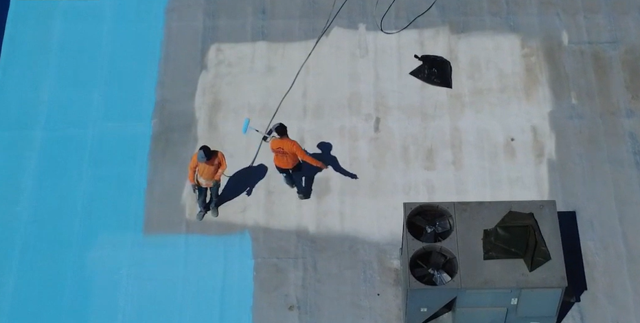 Arizona roofing paint company cools World Cup bleachers